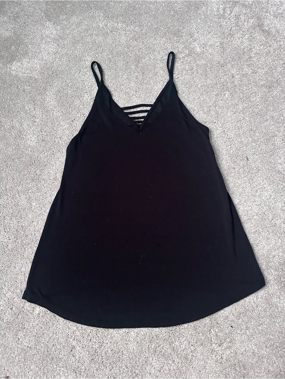 American Eagle Outfitters Black Strappy V-Neck Camisole